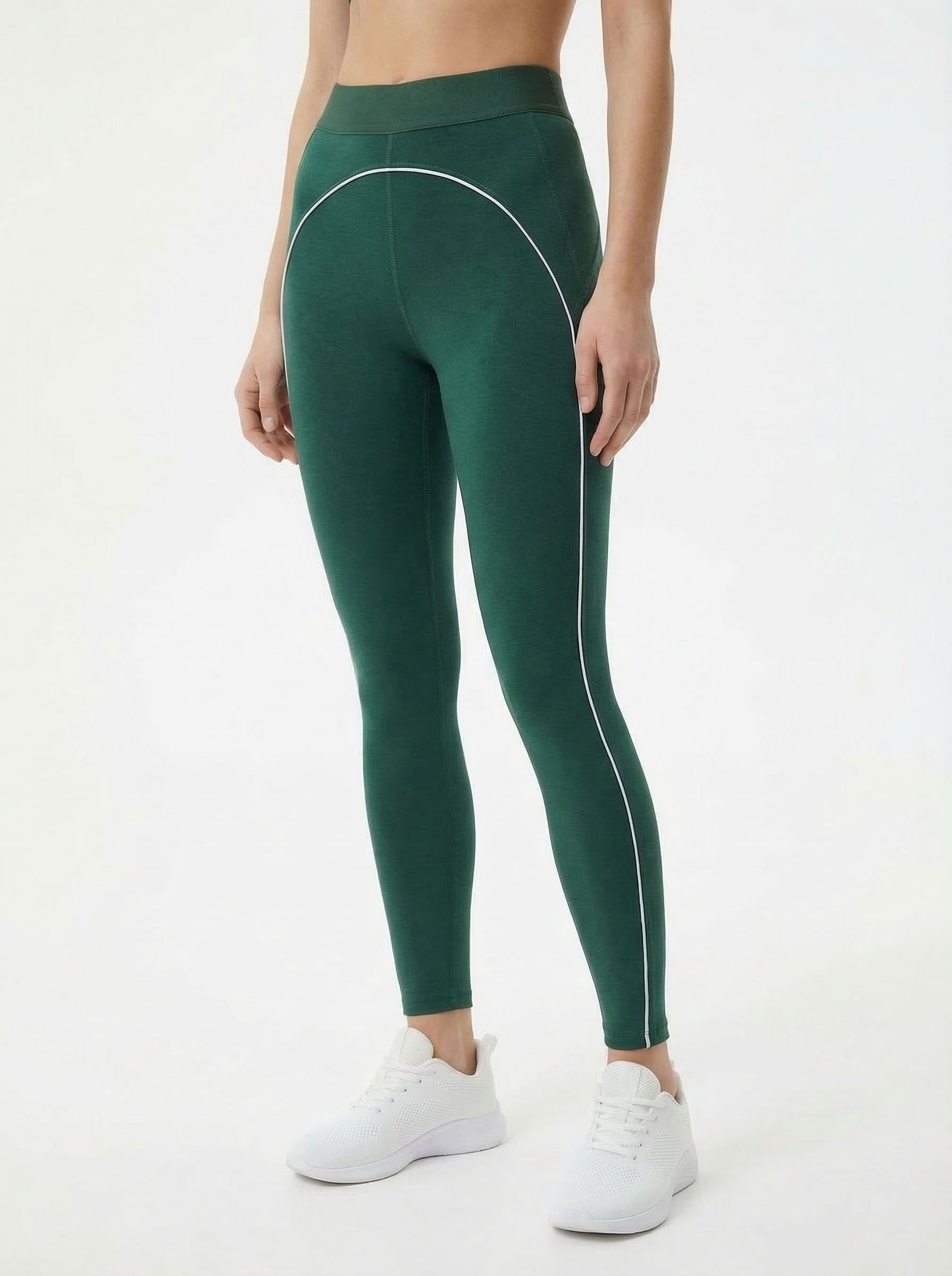 绿色裤子细节图1